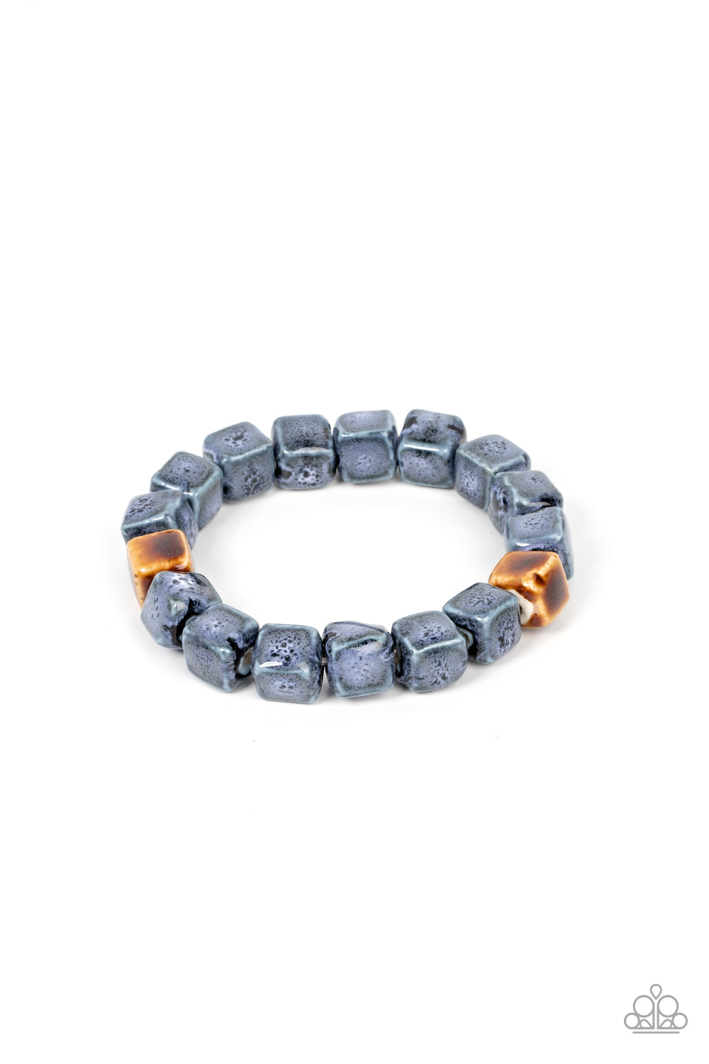 Paparazzi - Glaze Craze - Blue Bracelet