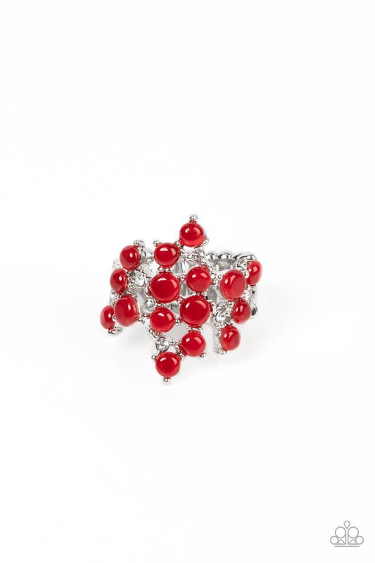 Paparazzi - Seeing Eye to Cats Eye - Red Ring