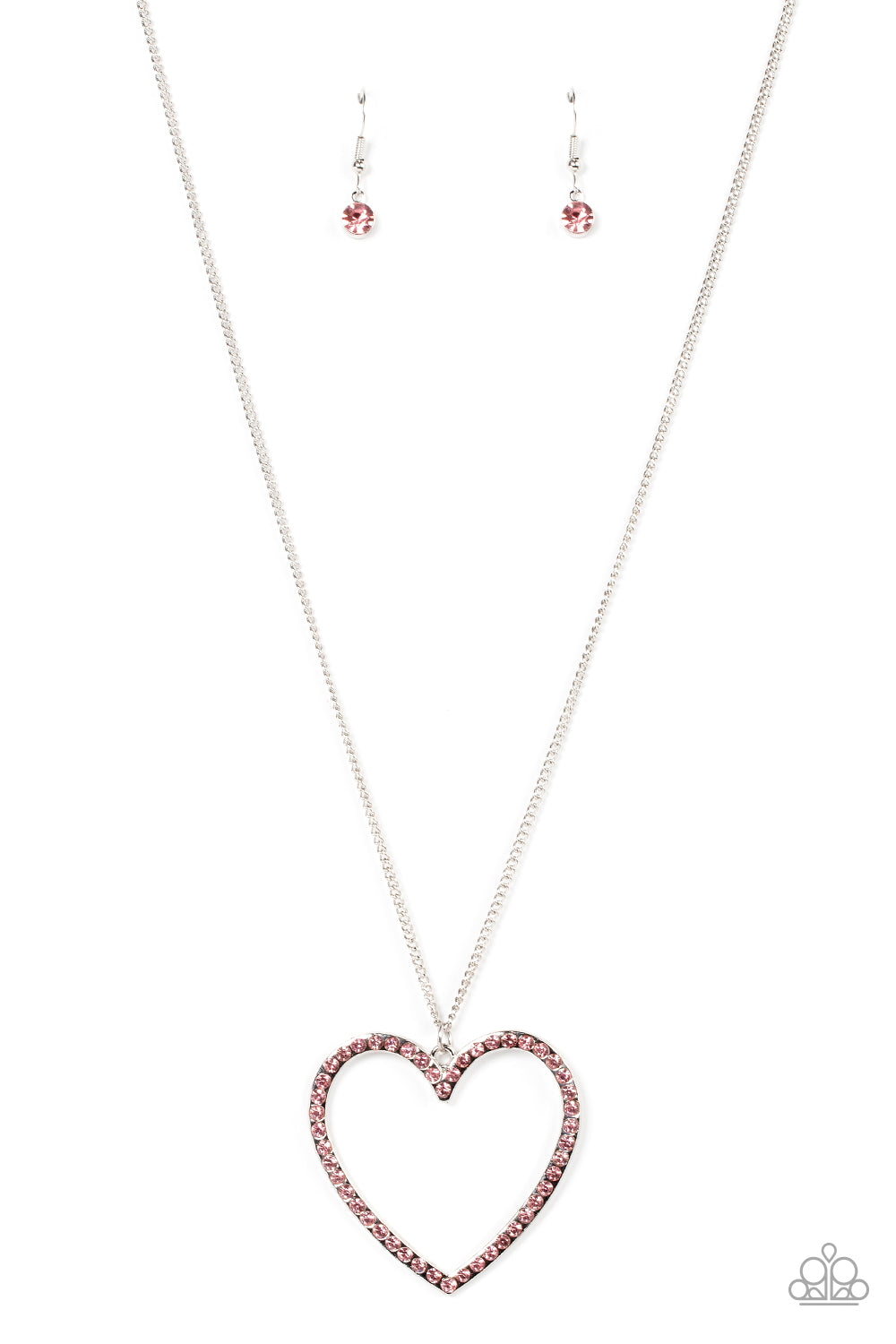Paparazzi - Va-Va-VALENTINE - Pink Necklace