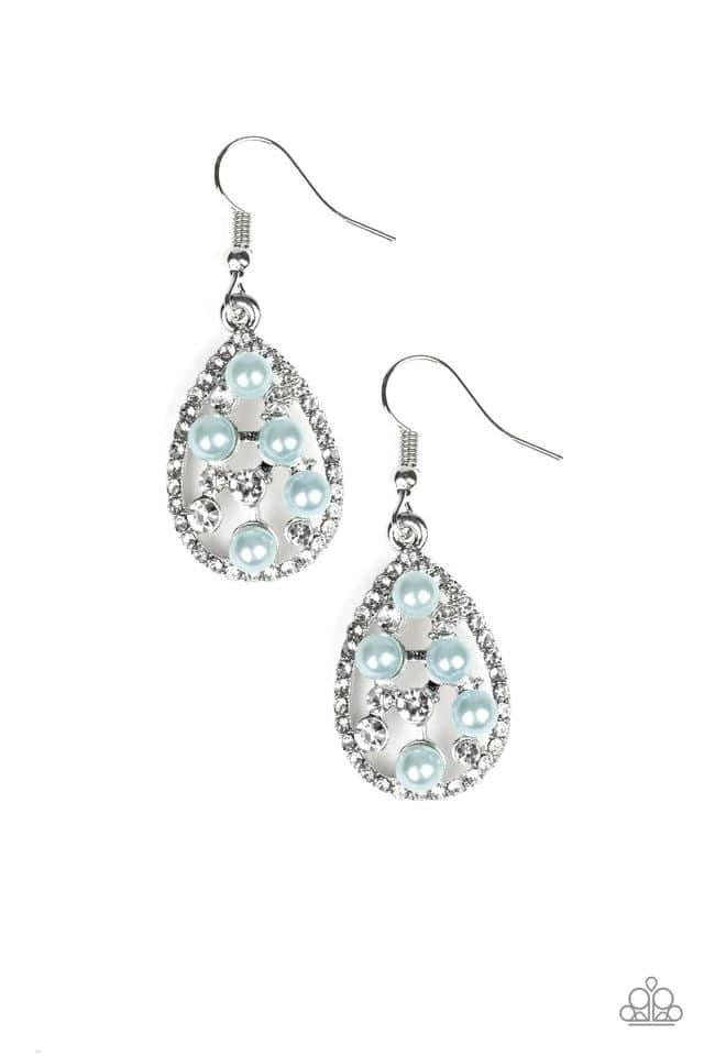 Paparazzi - Fabulously Wealthy - Blue Earrings