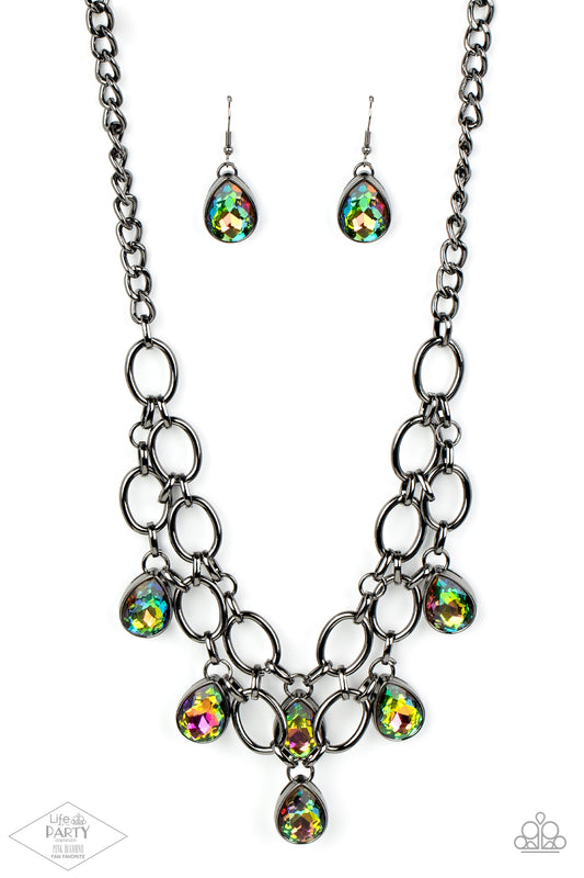 Paparazzi - Show-Stopping Shimmer - Multi Necklace