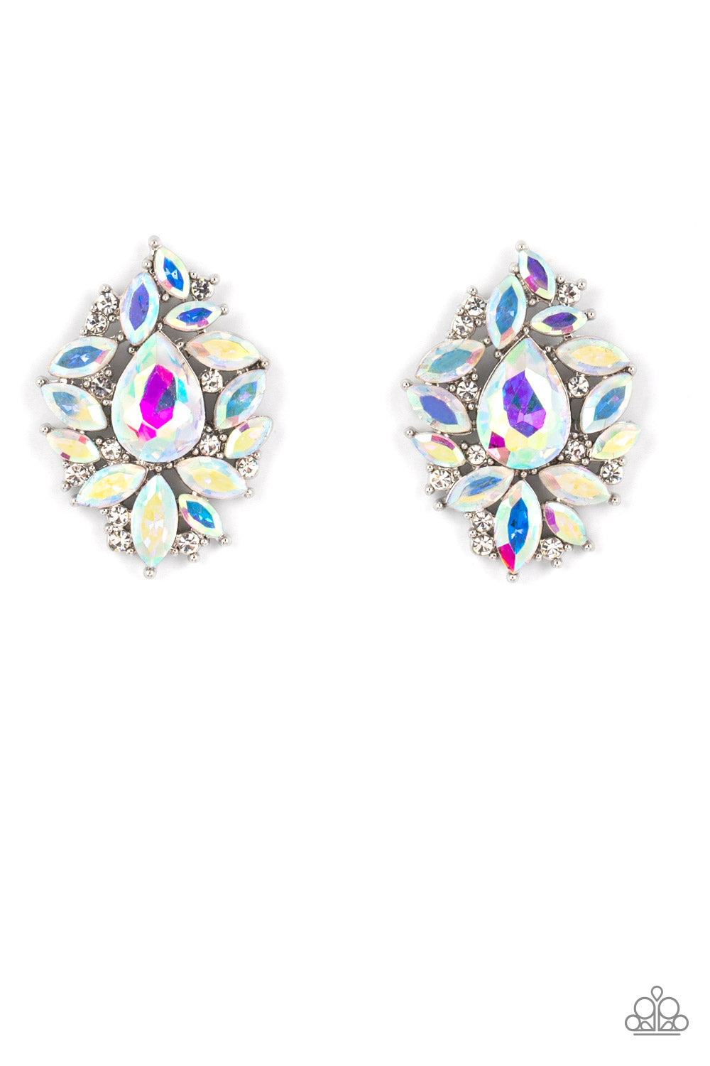 Paparazzi - We All Scream for Ice QUEEN - Multi Post Earrings
