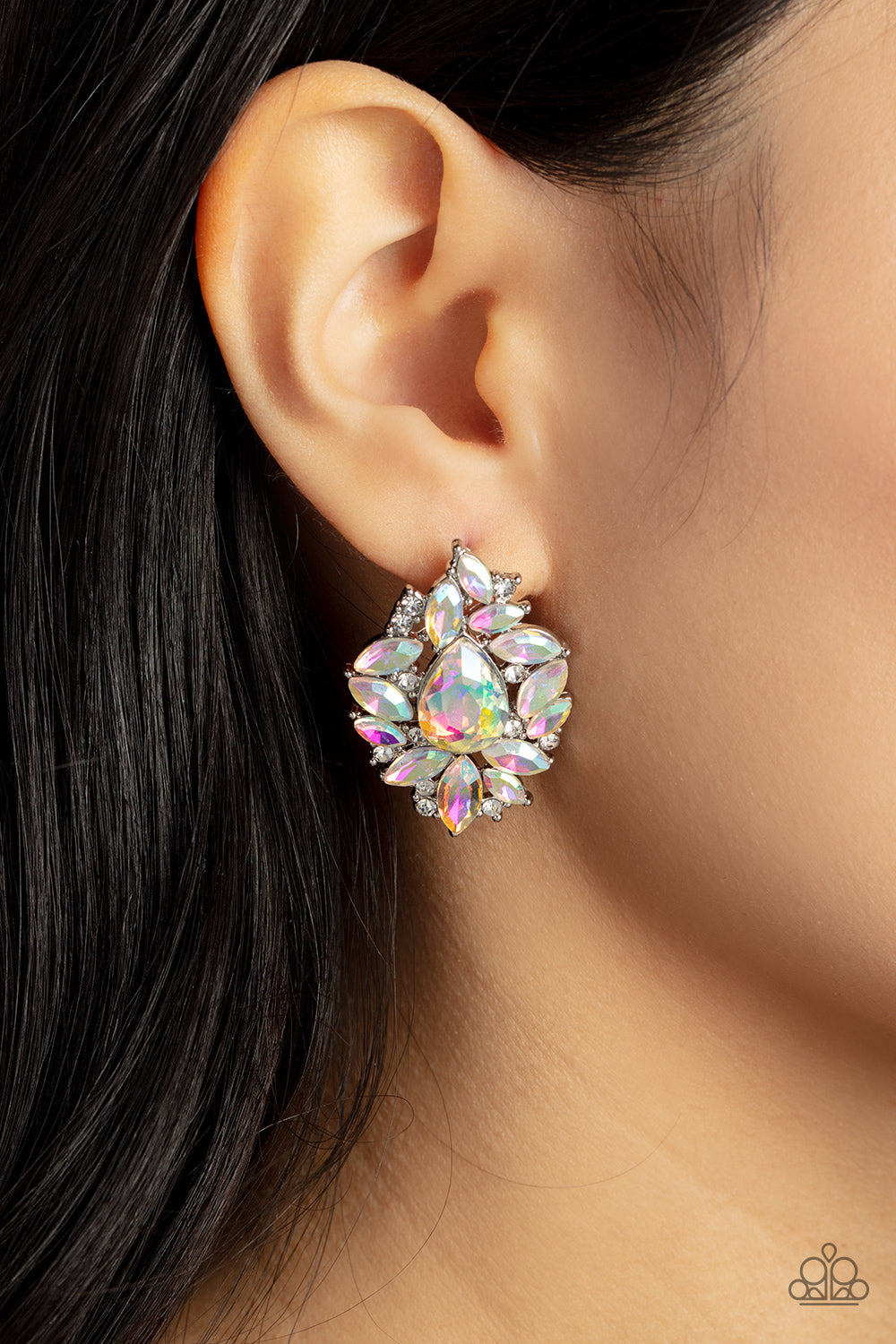 Paparazzi - We All Scream for Ice QUEEN - Multi Post Earrings