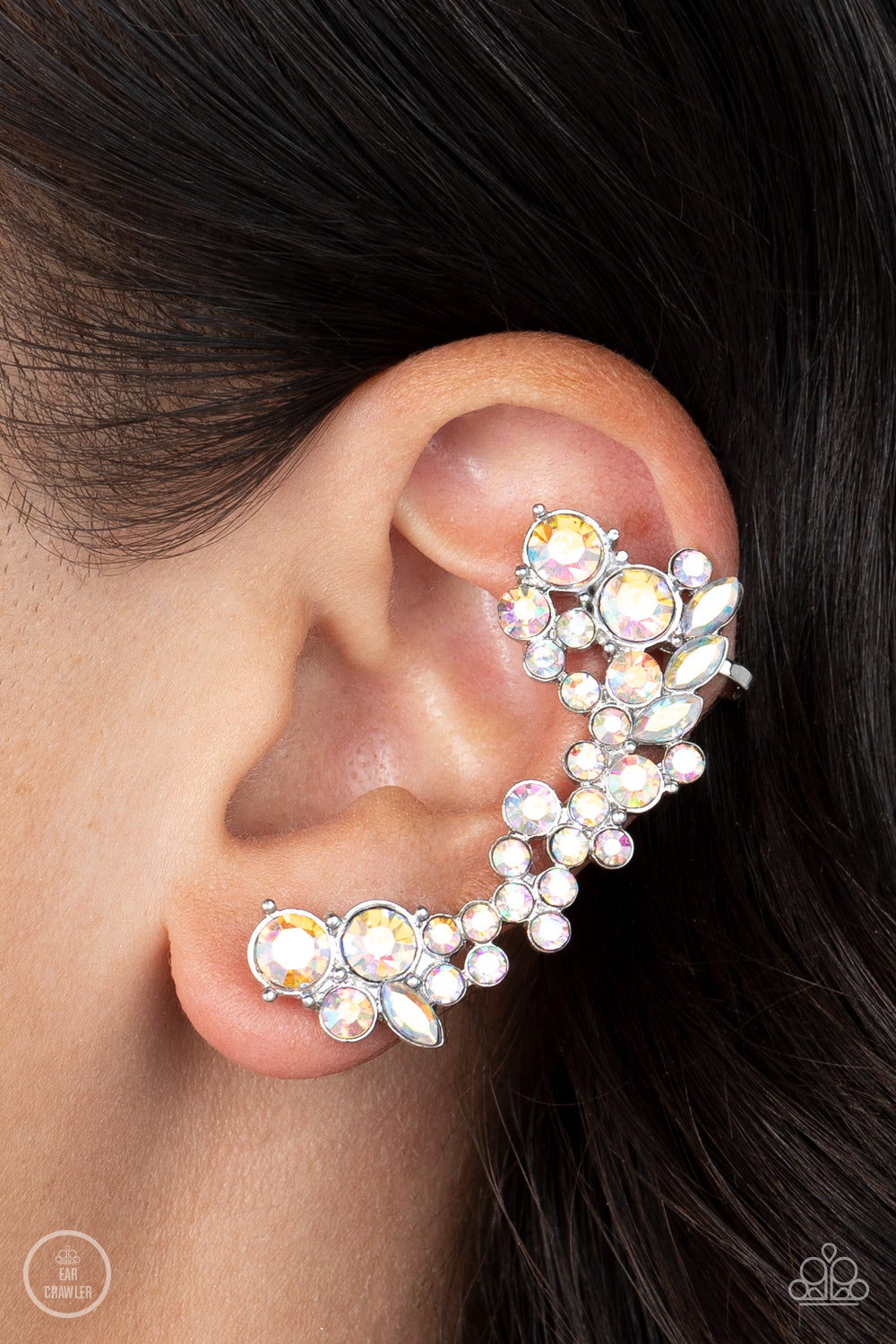 Paparazzi - Astronomical Allure - Multi Post Ear Crawler Earrings