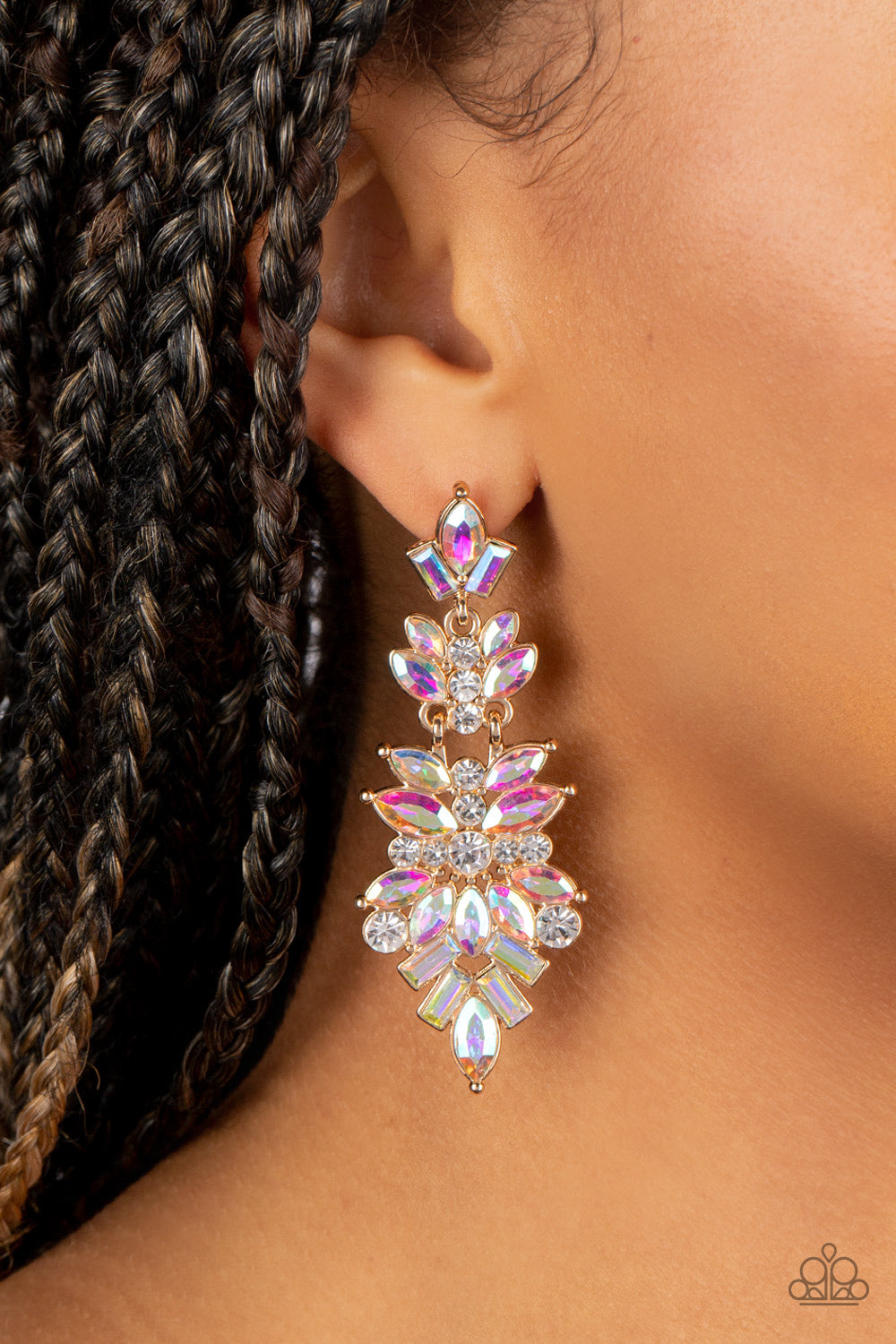 Paparazzi- Frozen Fairytale - Multi Post Earrings