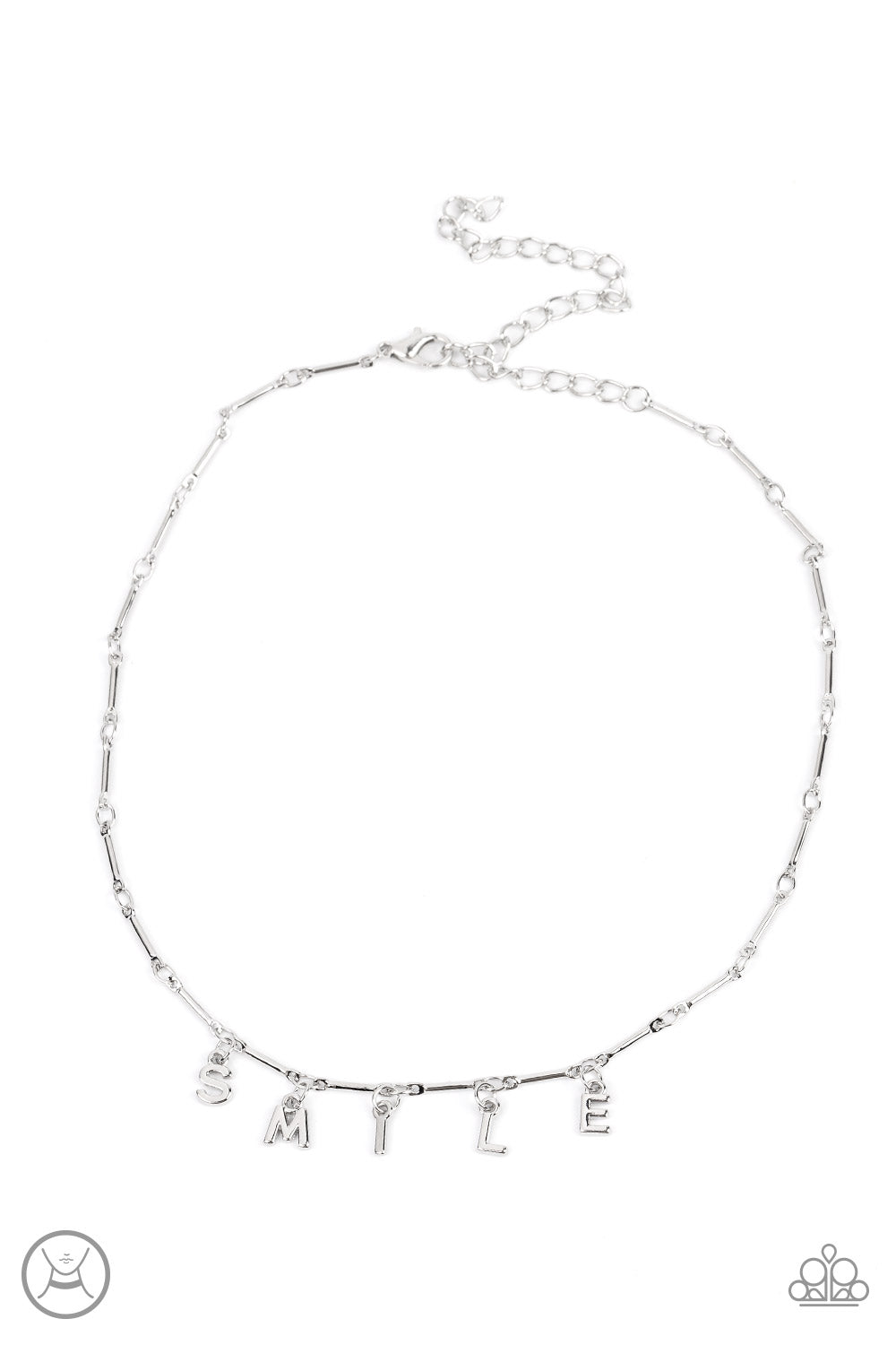 Paparazzi - Say My Name - Silver Choker Necklace
