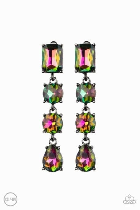 Paparazzi- Make A-LIST - Multi Clip-On Earrings