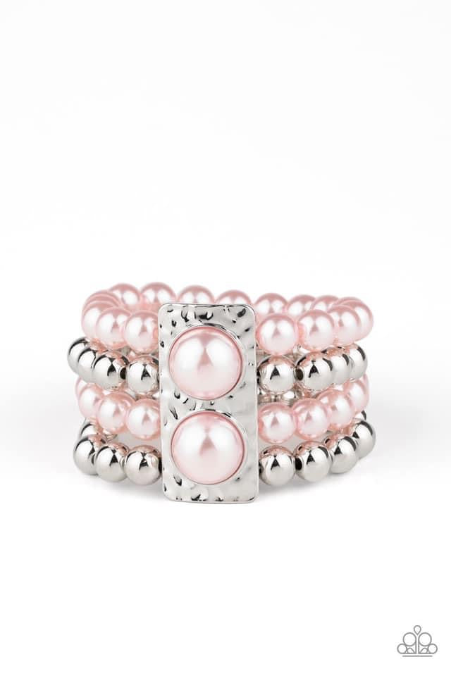 Paparazzi - WEALTH-Conscious - Pink Bracelet