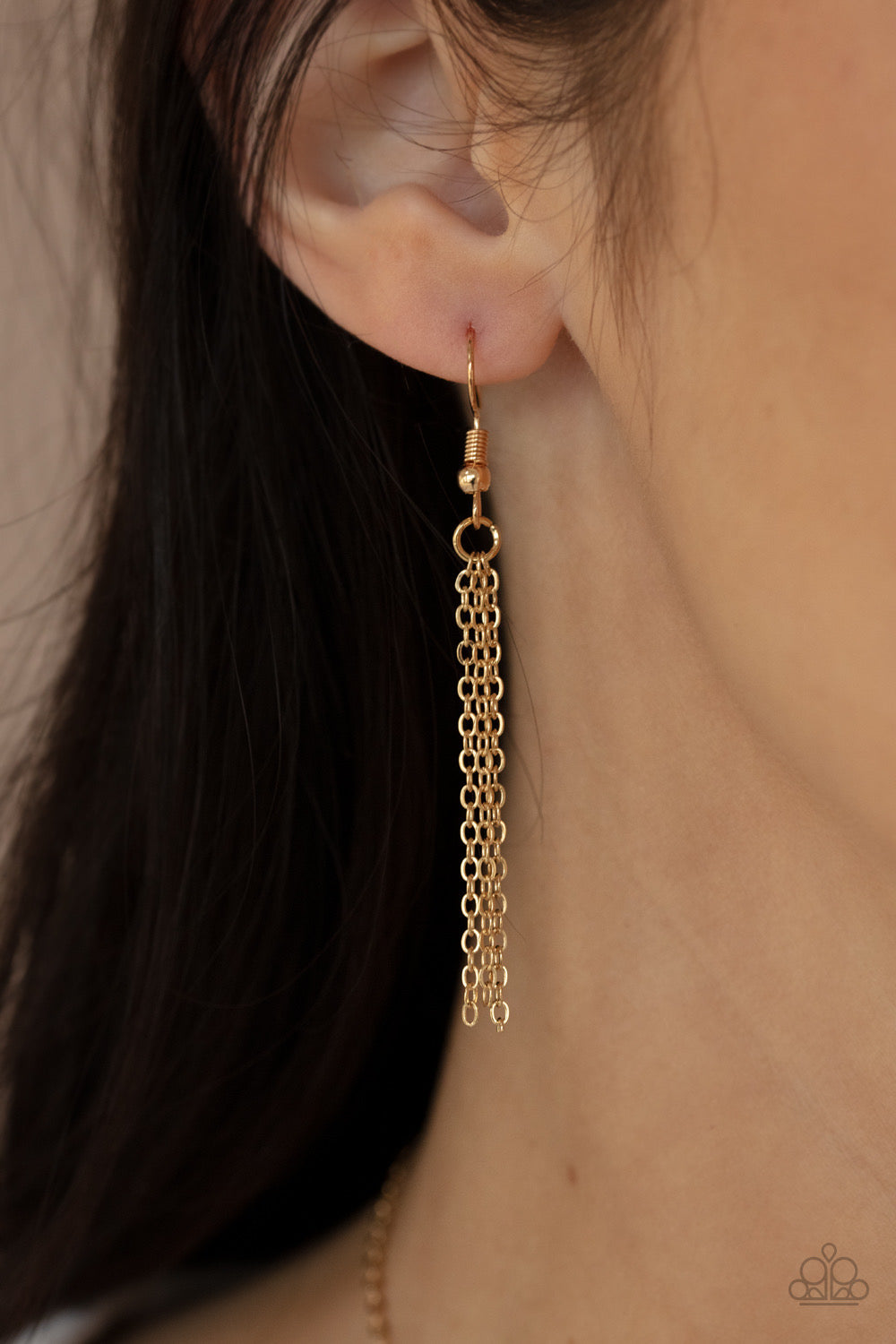 Paparazzi - Make Your Own Luck - Gold Necklace
