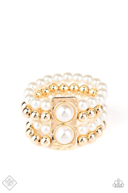 Paparazzi- Wealth Conscious Gold Bracelet