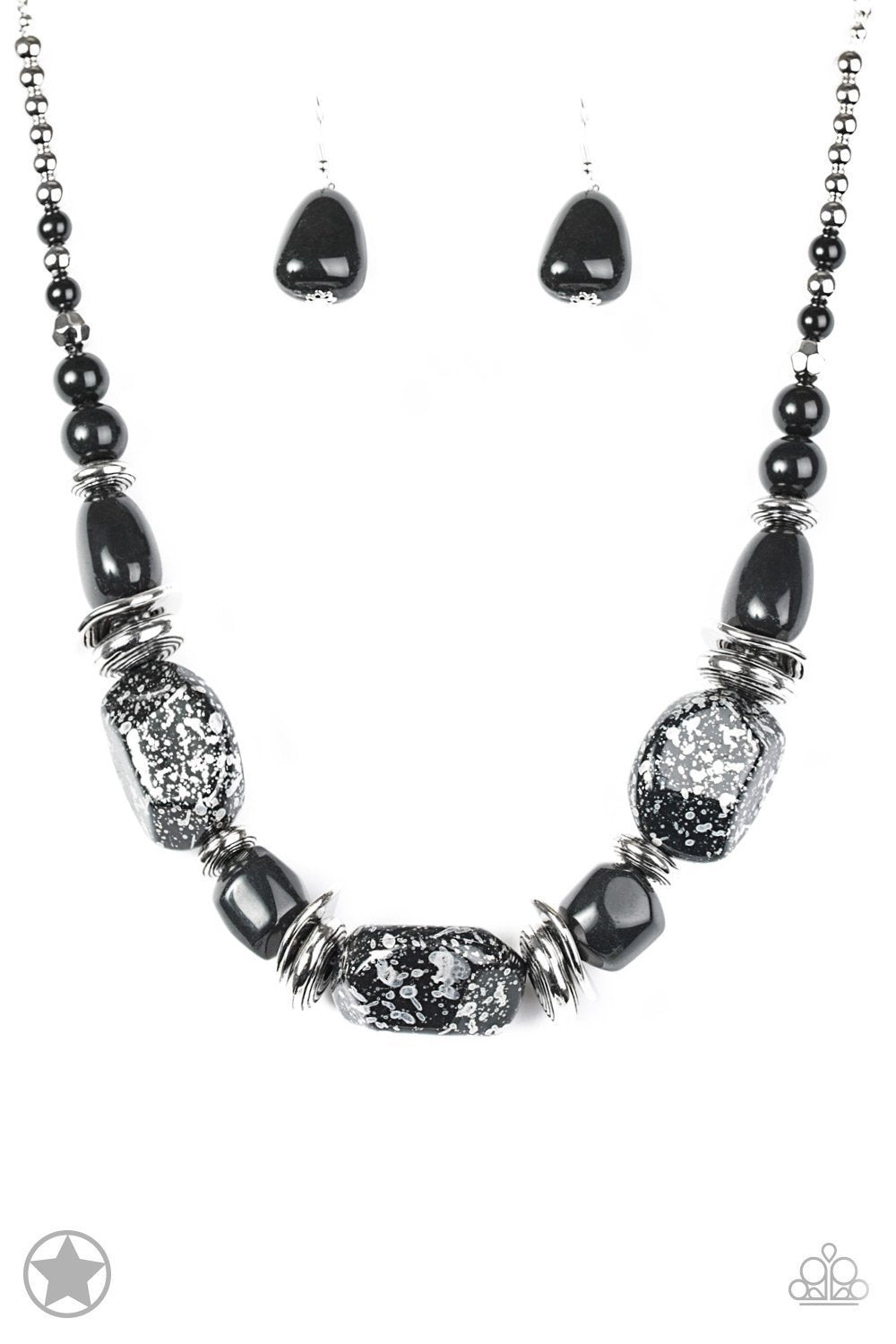 Paparazzi - In Good Glazes - Blue Necklace