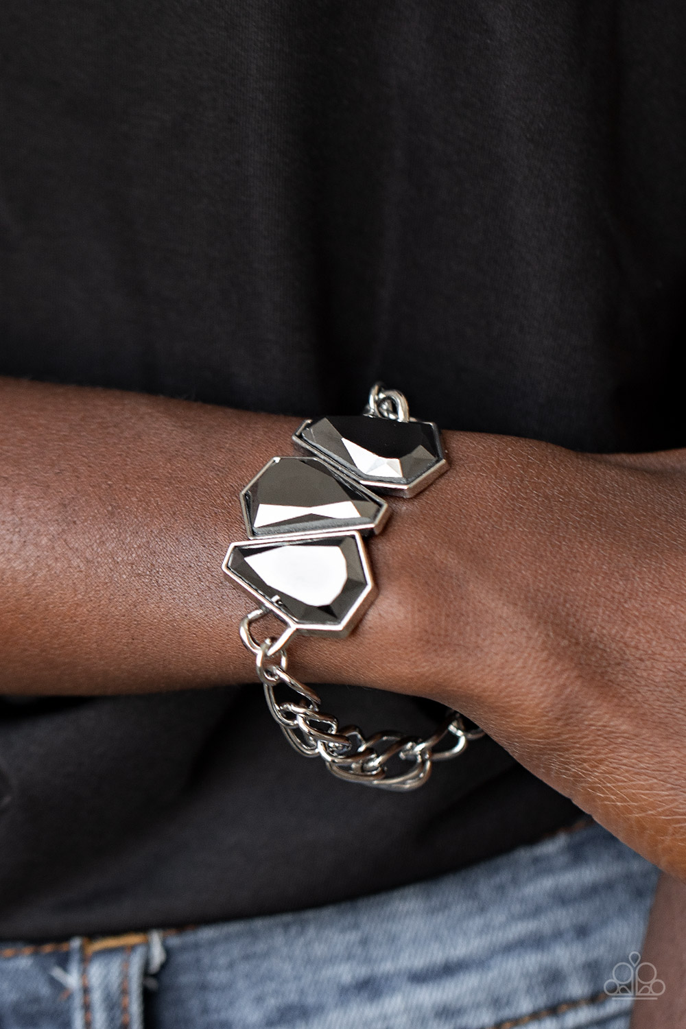 Paparazzi- Pure Radiance Silver Bracelet