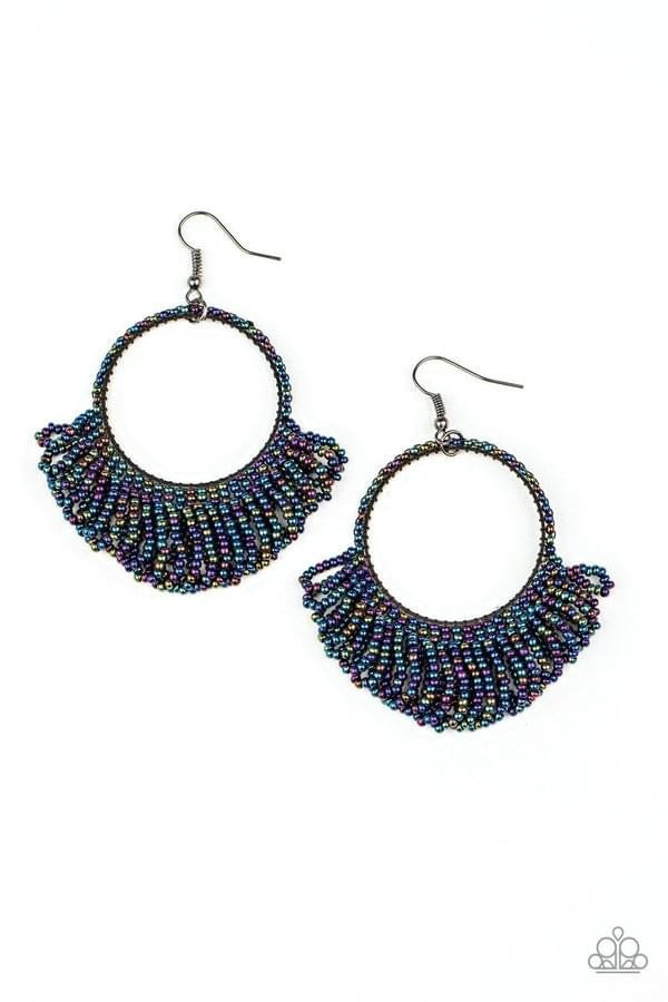 Paparazzi- Cant BEAD-lieve My Eyes! - Multi Earrings