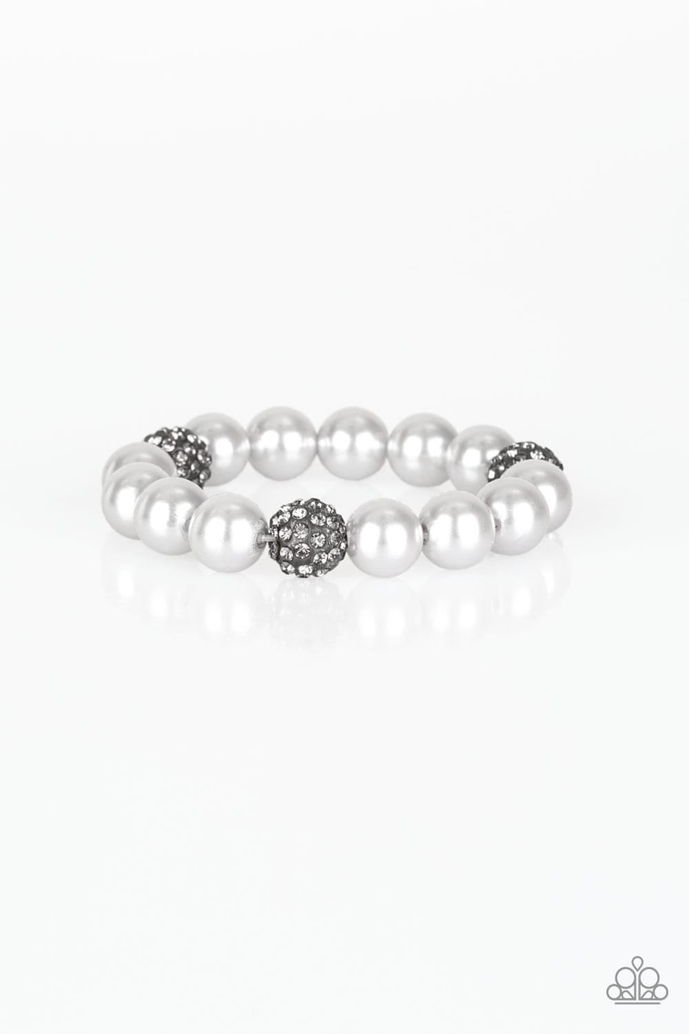 Paparazzi - Cake Walk Silver Bracelet