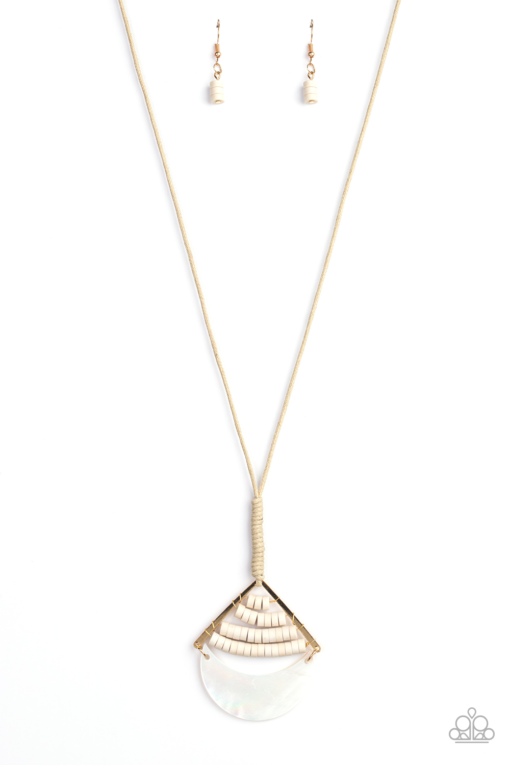 Paparazzi - Beach Beam - Gold Necklace