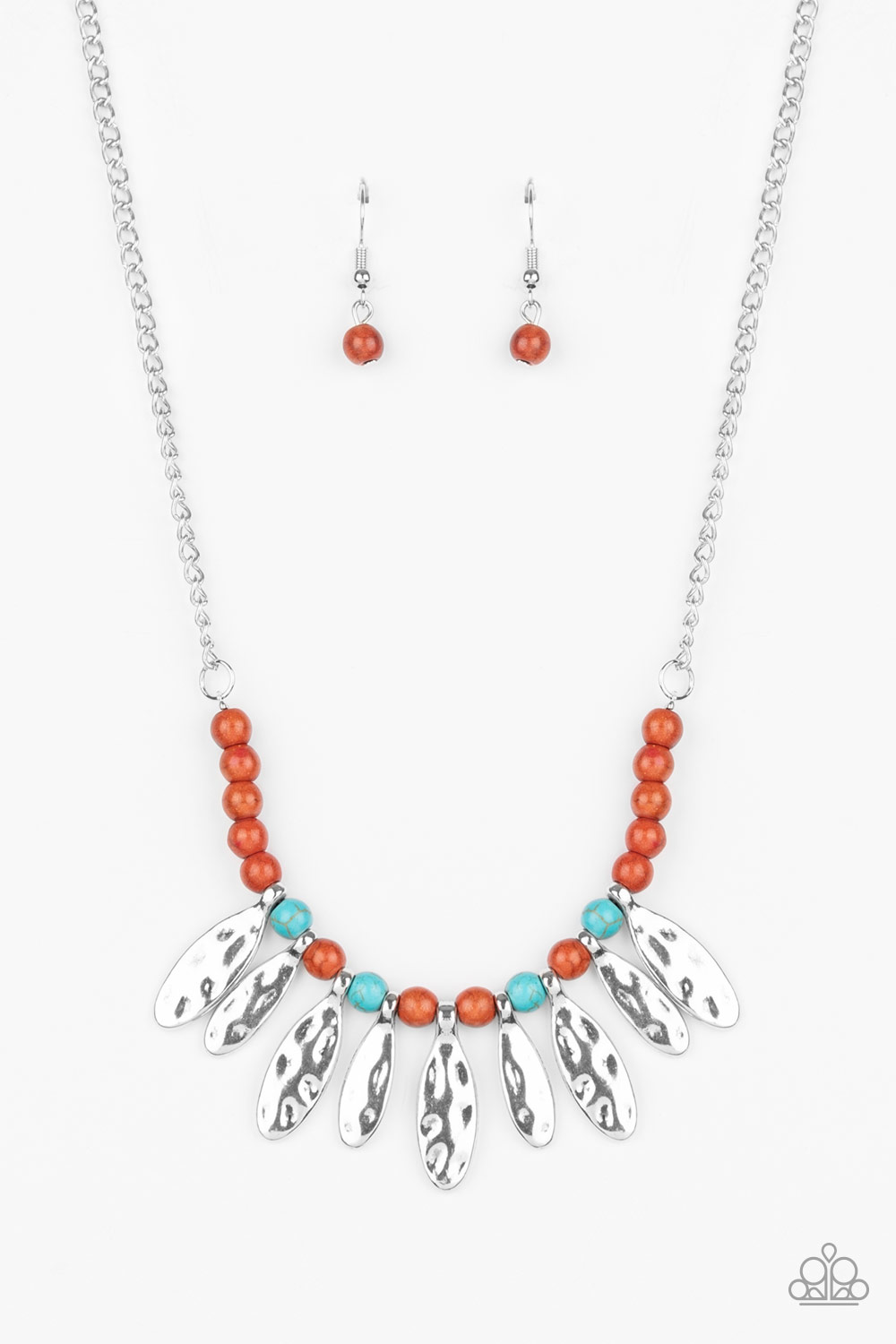 Paparazzi - Neutral TERRA-tory - Brown Necklace
