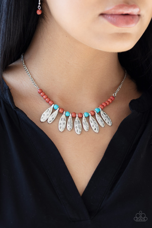 Paparazzi - Neutral TERRA-tory - Brown Necklace