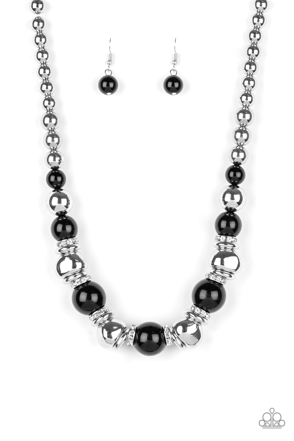Paparazzi - Hollywood HAUTE Spot - Black Necklace