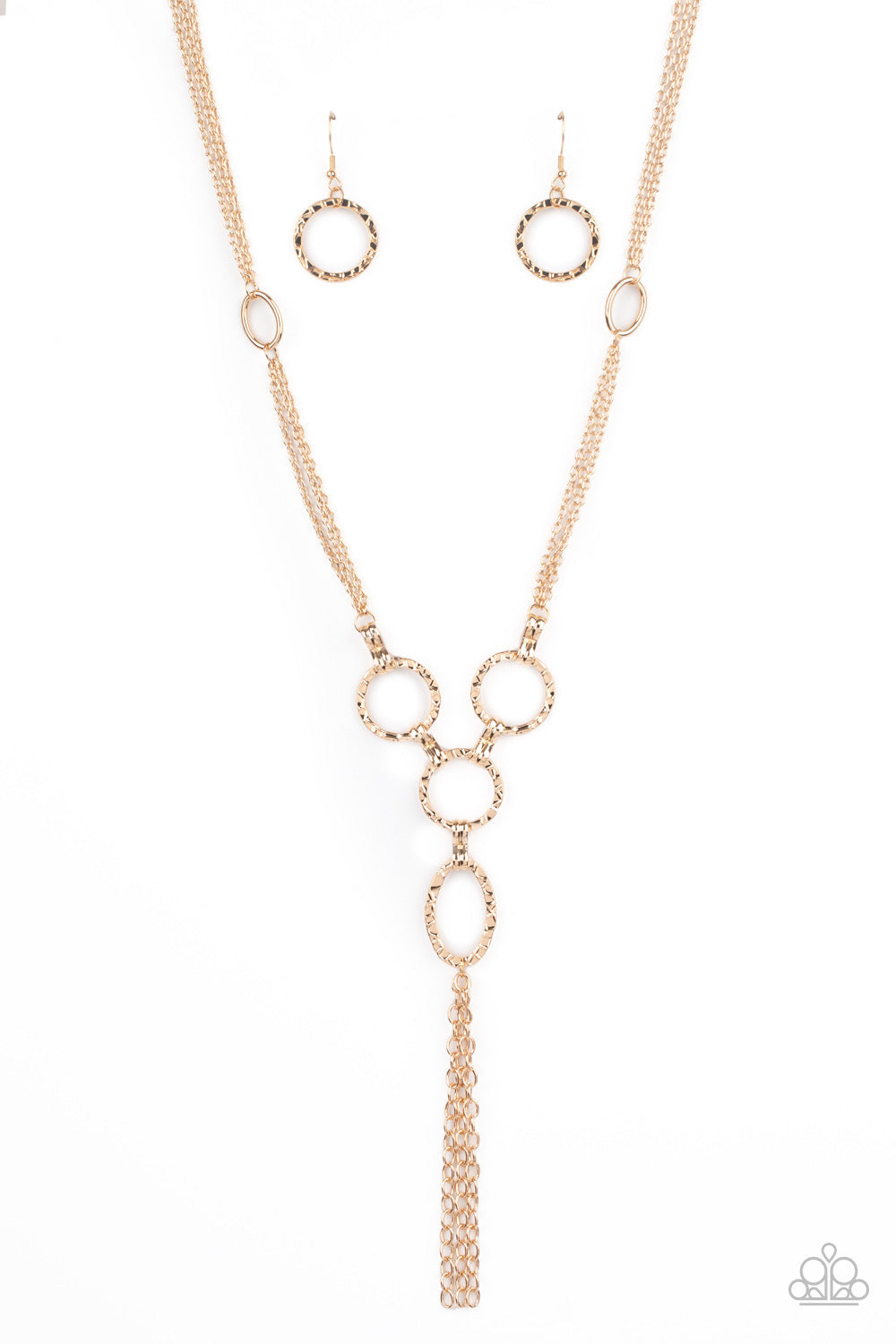 Paparazzi - Metro Mechanics - Gold Necklace