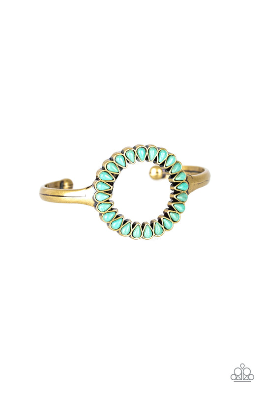 Paparazzi- Divinely Desert - Brass Bracelet