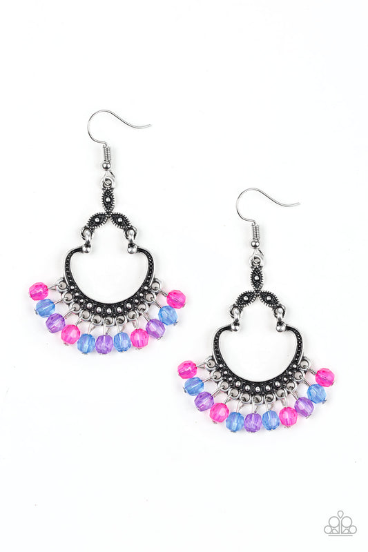 Paparazzi - Babe Alert - Multi Earrings