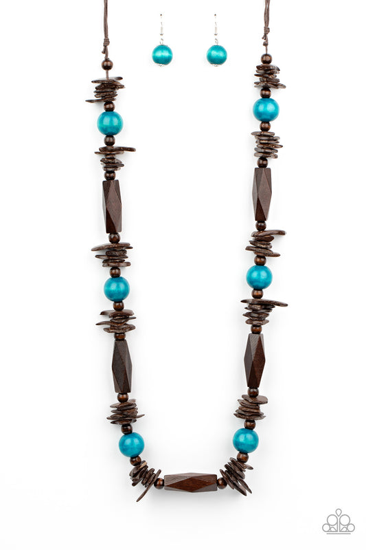 Paparazzi - Cozumel Coast - Blue Necklace