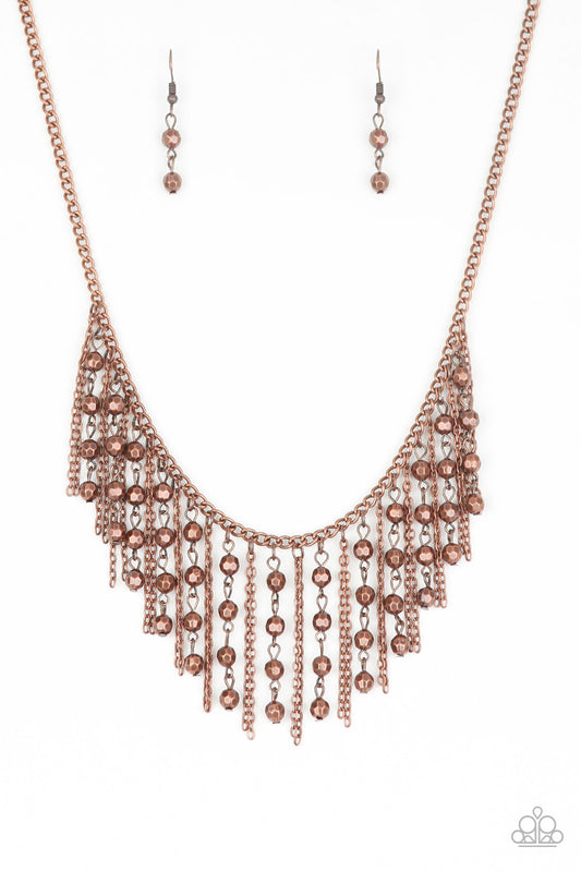 Paparazzi - Rebel Remix - Copper Necklace