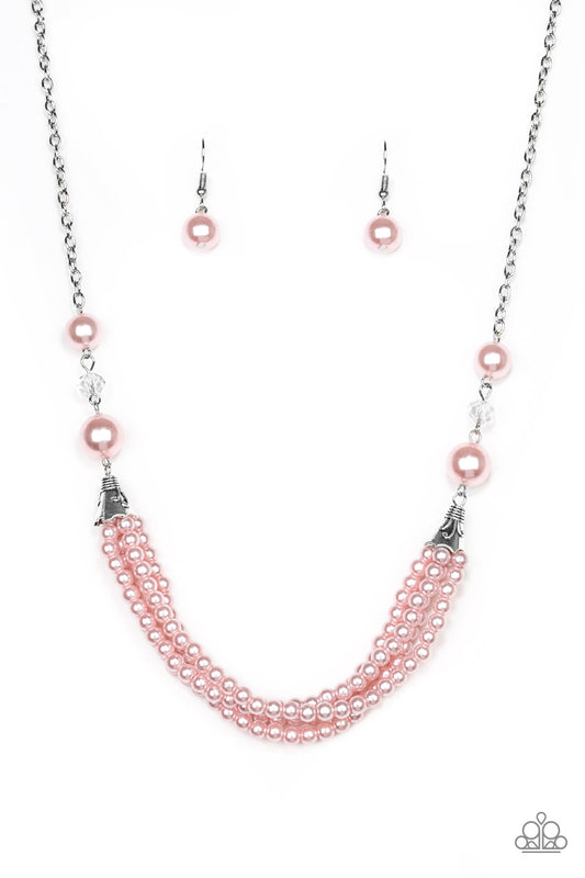 Paparazzi- One-WOMAN Show - Pink Necklace