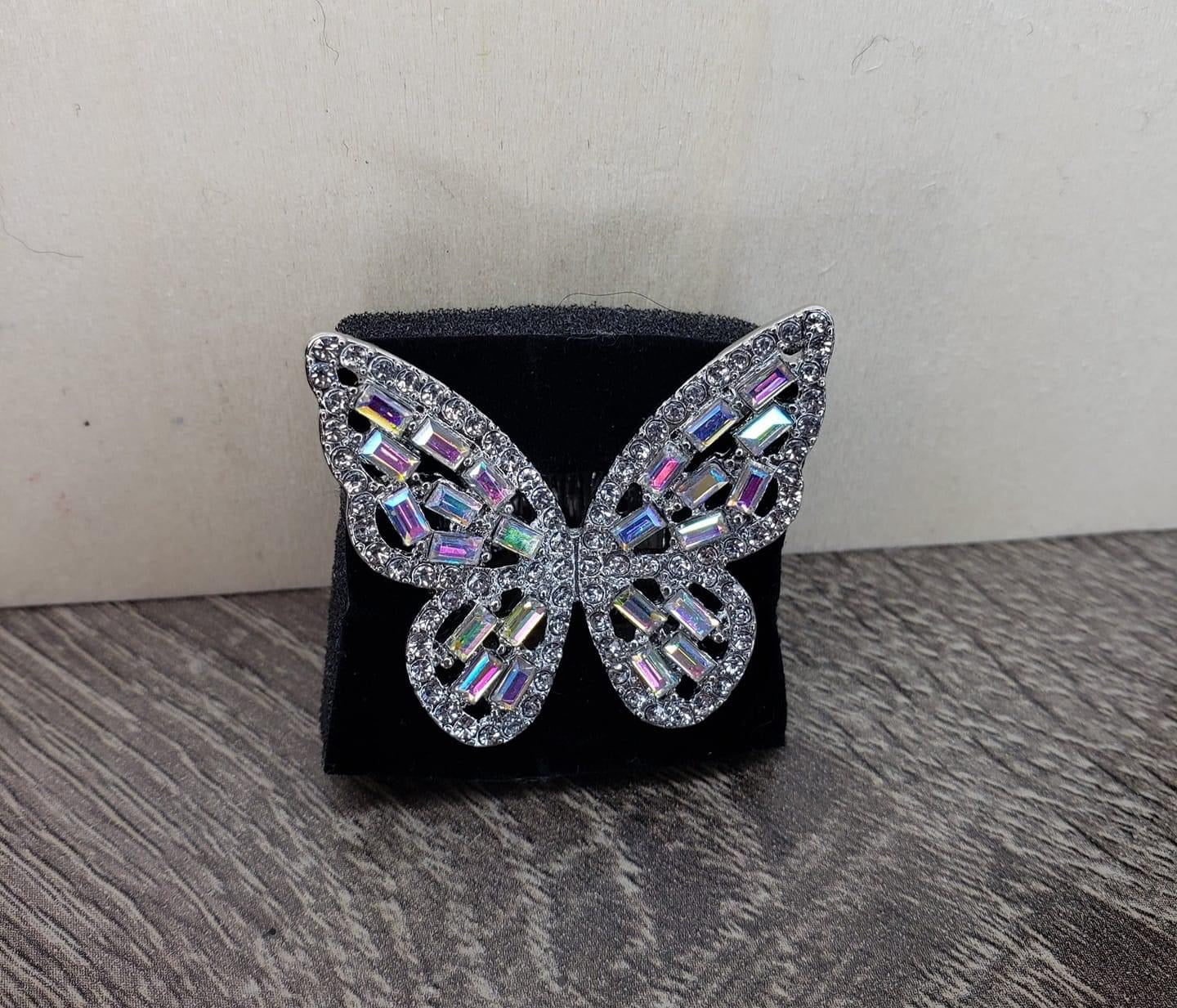 Paparazzi - Flauntable Flutter Multi Butterfly Ring