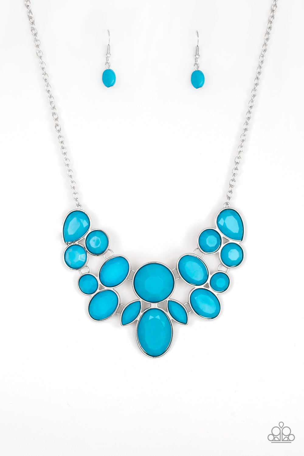Paparazzi - Demi-Diva - Blue Necklace