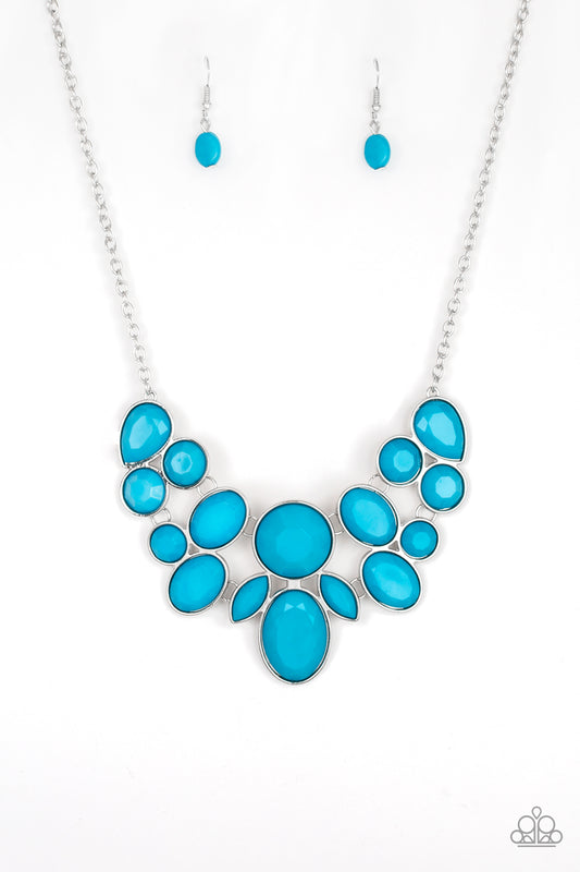 Paparazzi - Demi-Diva - Blue Necklace