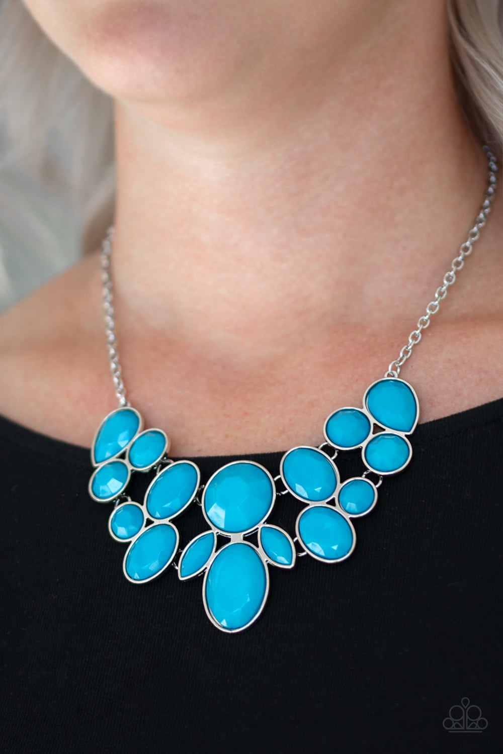 Paparazzi - Demi-Diva - Blue Necklace