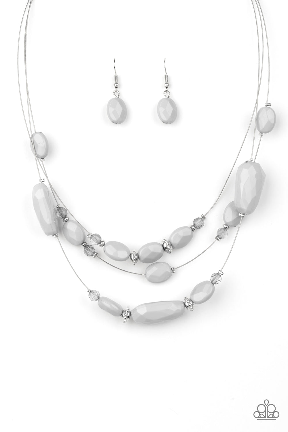 Paparazzi - Radiant Reflections - Silver Necklace