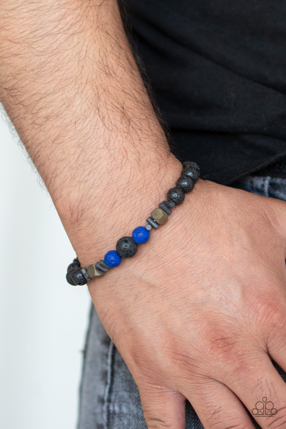 Paparazzi - Empowered - Blue Urban Bracelet