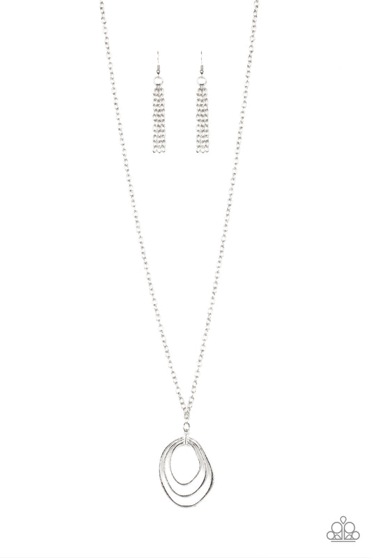 Paparazzi - Relic Redux - Silver Necklace