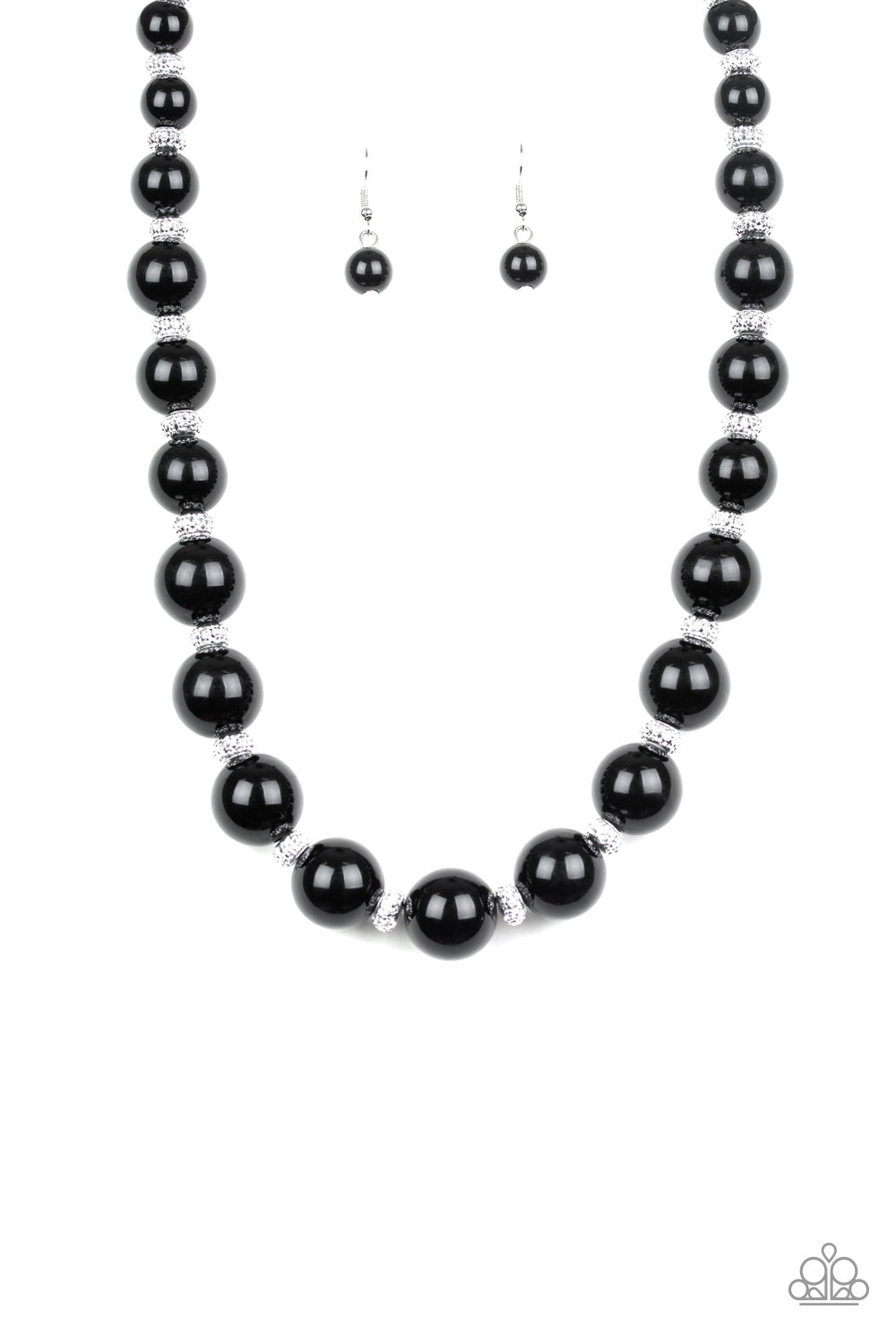 Paparazzi - Uptown Heiress - Black Necklace