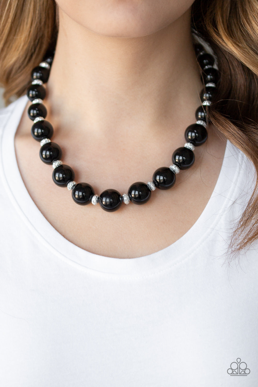 Paparazzi - Uptown Heiress - Black Necklace