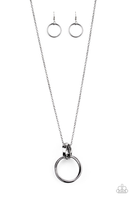 Paparazzi- Innovated Idol - Black Necklace