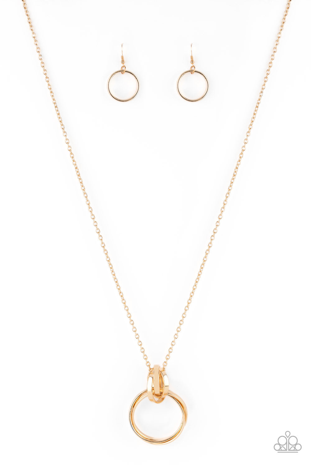 Paparazzi- Innovated Idol - Gold Necklace