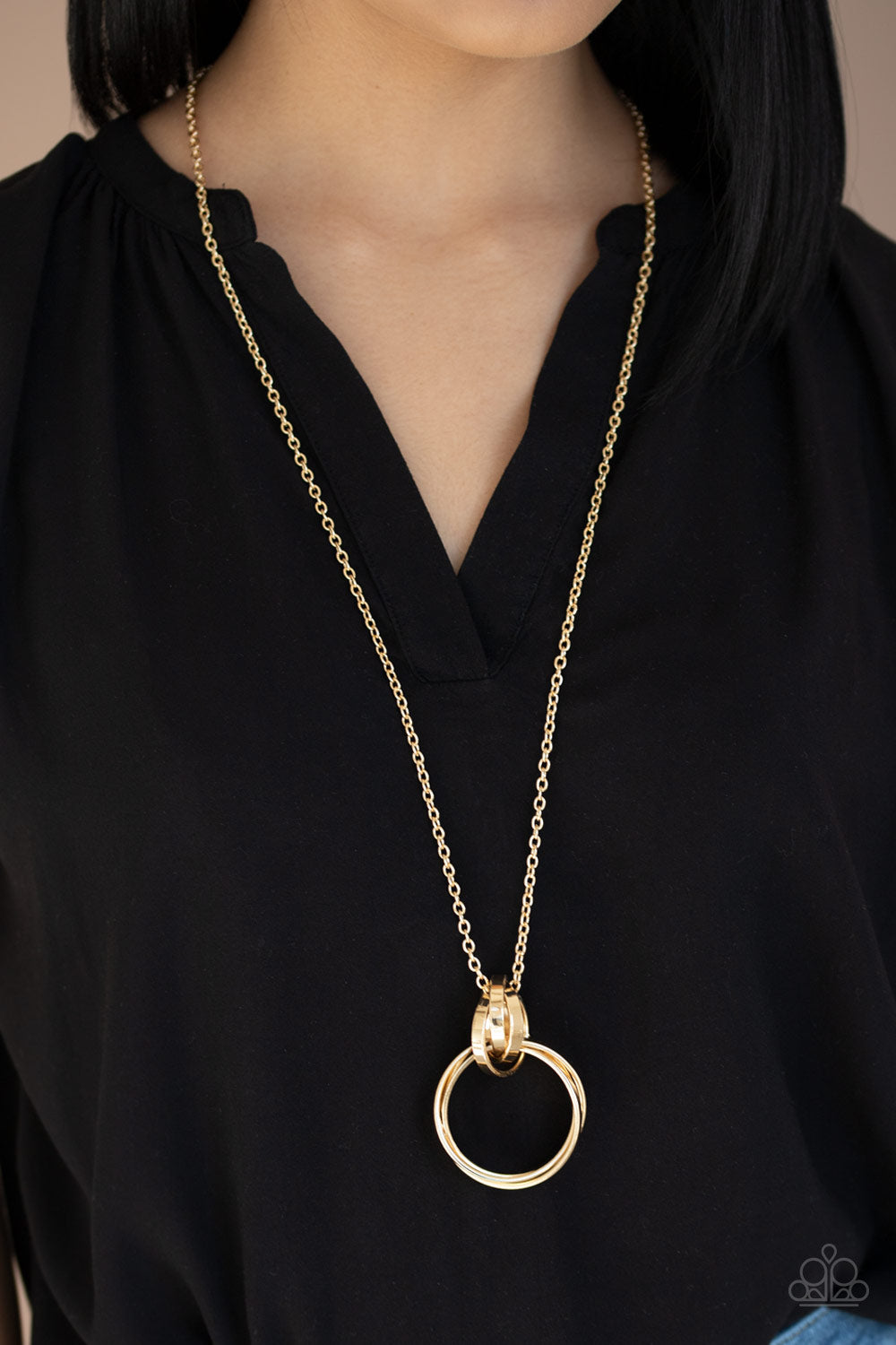 Paparazzi- Innovated Idol - Gold Necklace
