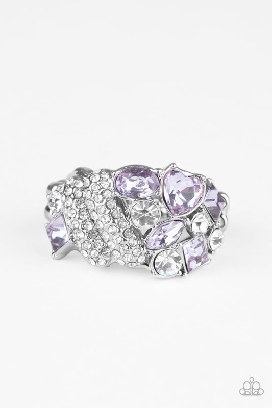 Paparazzi- Sparkle Bust - Purple Ring