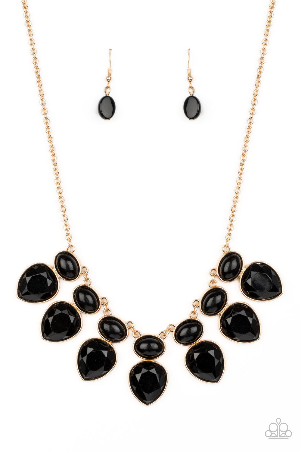 Paparazzi - Modern Masquerade - Black Necklace
