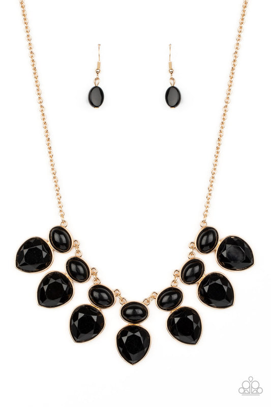 Paparazzi - Modern Masquerade - Black Necklace