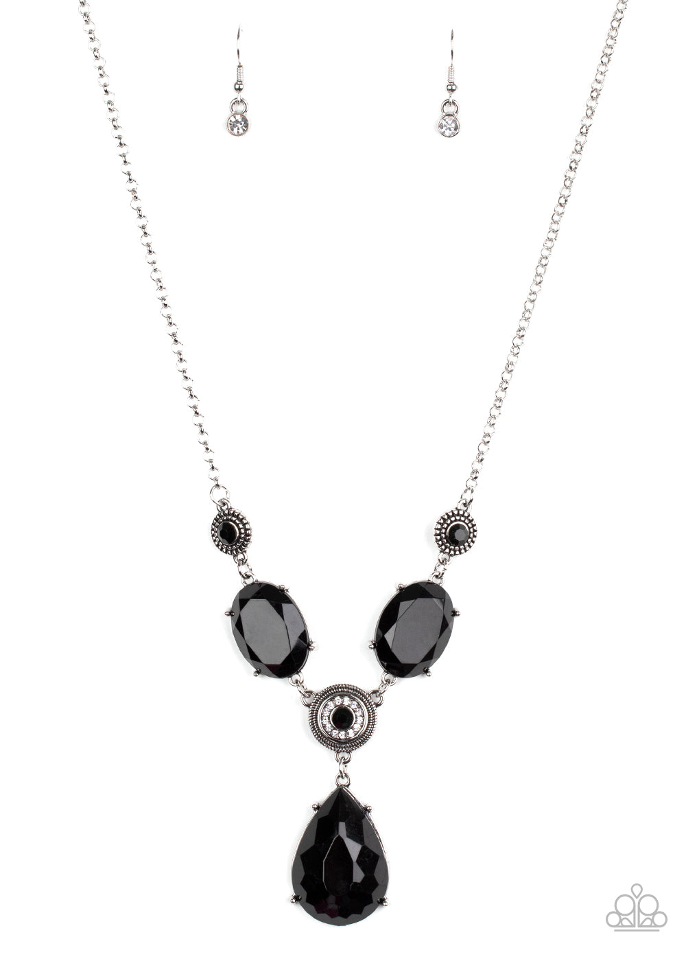 Paparazzi - Heirloom Hideaway - Black Necklace