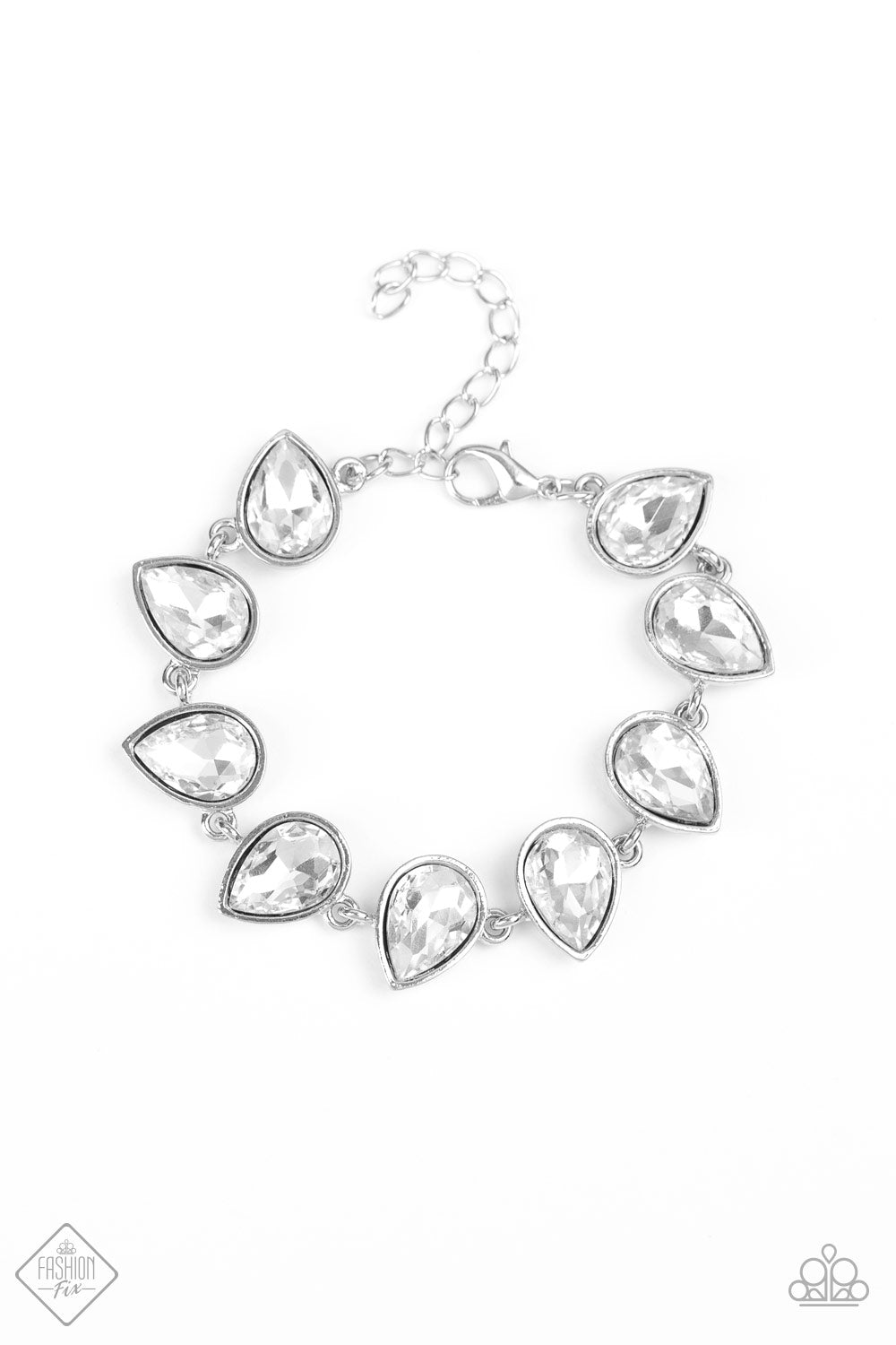 Paparazzi - Free Rein - White Bracelet