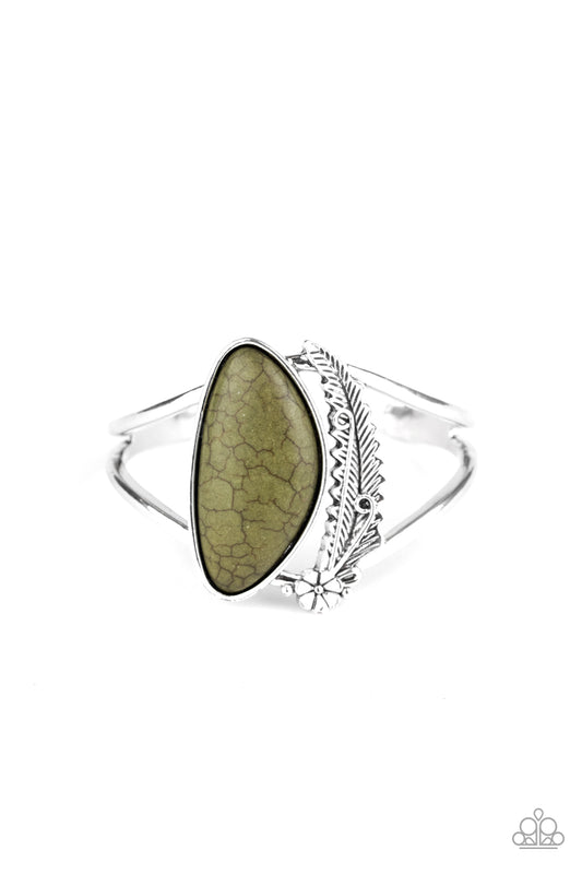 Paparazzi - Out In The Wild - Green Bracelet