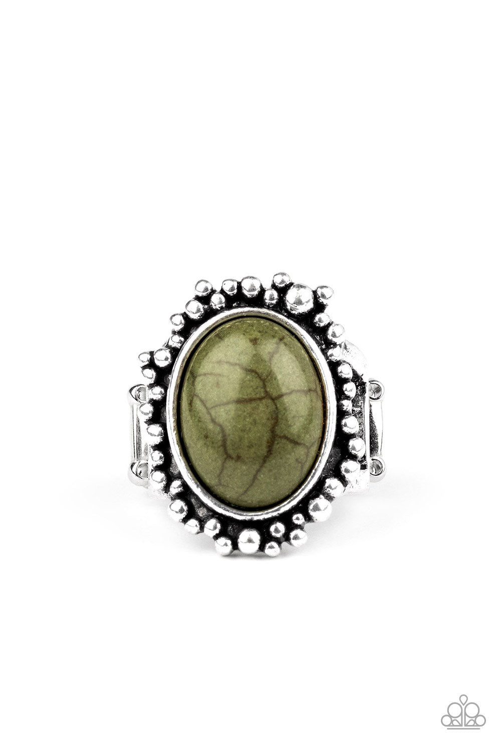Paparazzi - Desert Mine - Green Ring
