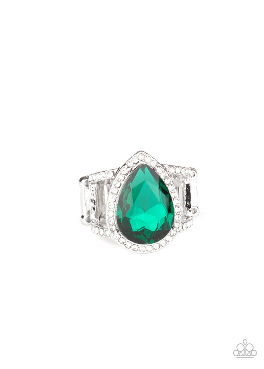 Paparazzi - BLINGing Down The House - Green Ring