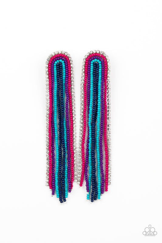 Paparazzi- Let There BEAD Light - Multi Earrings