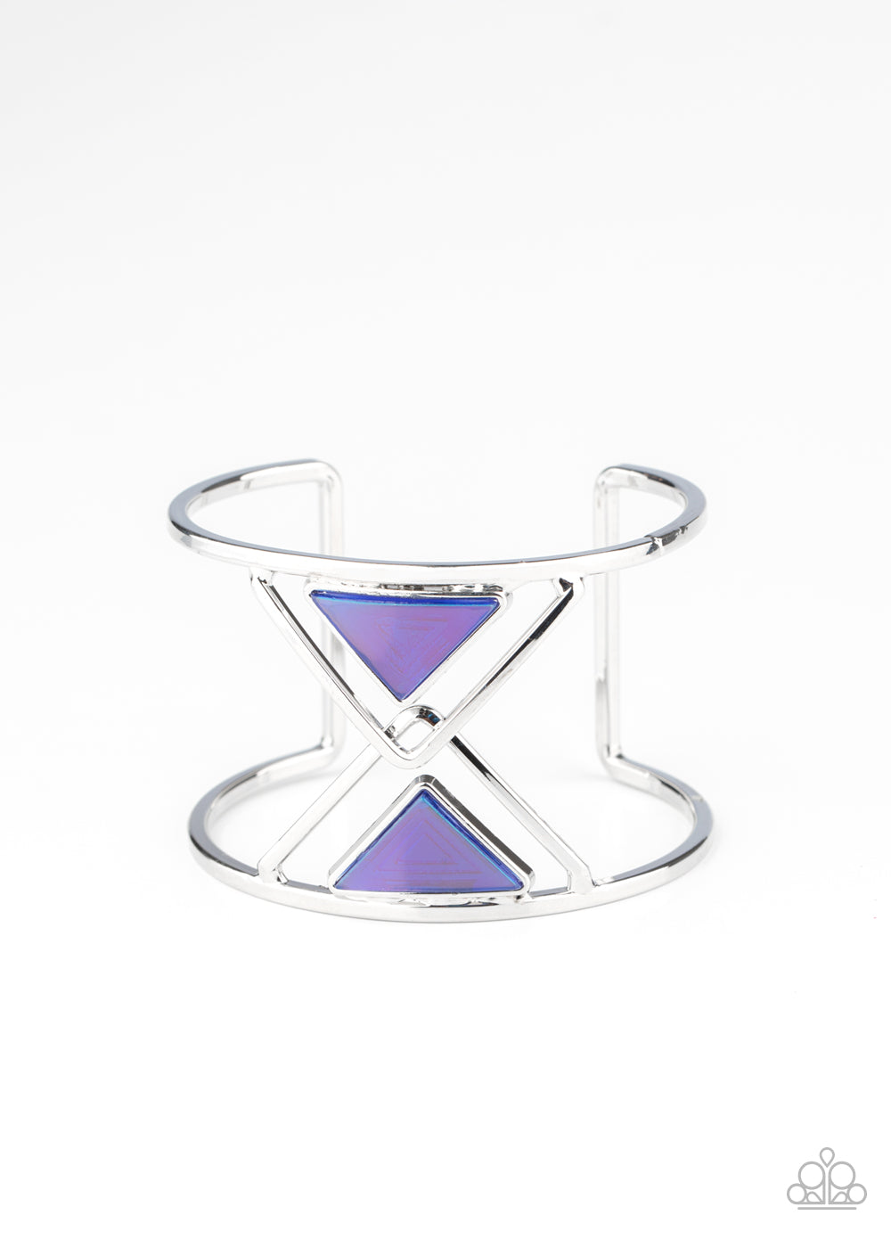 Paparazzi- Pyramid Palace - Blue Bracelet